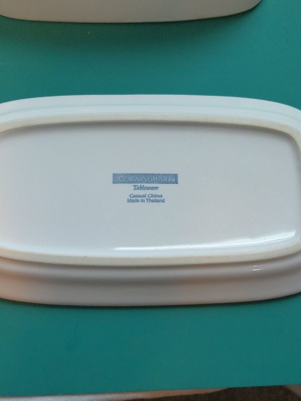Corning Ware Tableware Casual China Vintage French White Butter Dish With Lid - Picture 2 of 4